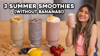 3 Easy High Protein Smoothies Without Banana! Low Carb + Keto