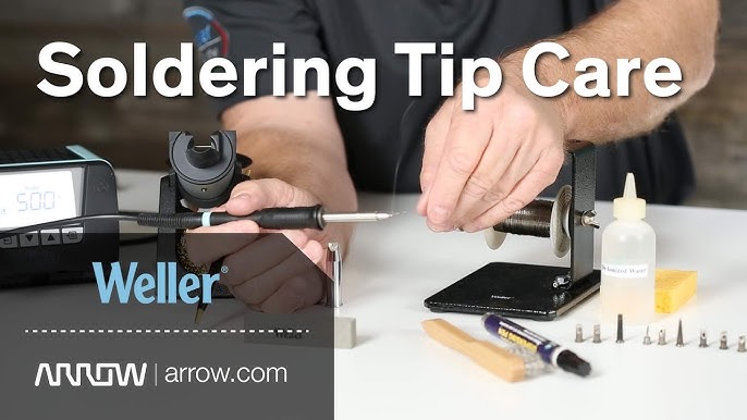 How to clean, tin, and maintain soldering iron tip - Soldering,  Desoldering, Rework Products - Electronic Component and Engineering  Solution Forum - TechForum │ Digi-Key