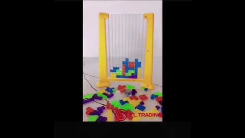 Magic Tetris Building 3D Block Puzzle Interactive Multiplayer Board Game Kids Toys