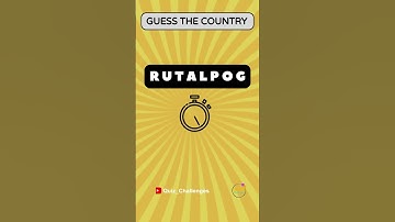 Guess Country by Scrambled Words Quiz | Fun Challenge (Part-14) #quiz #challenge #shorts