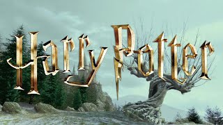 4K Harry Potter season Whomping Willow - Relaxing Ambience - 1 hour