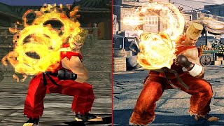 Tekken - Paul Burning Fist Evolution Gameplay (1080p 60FPS) 2022
