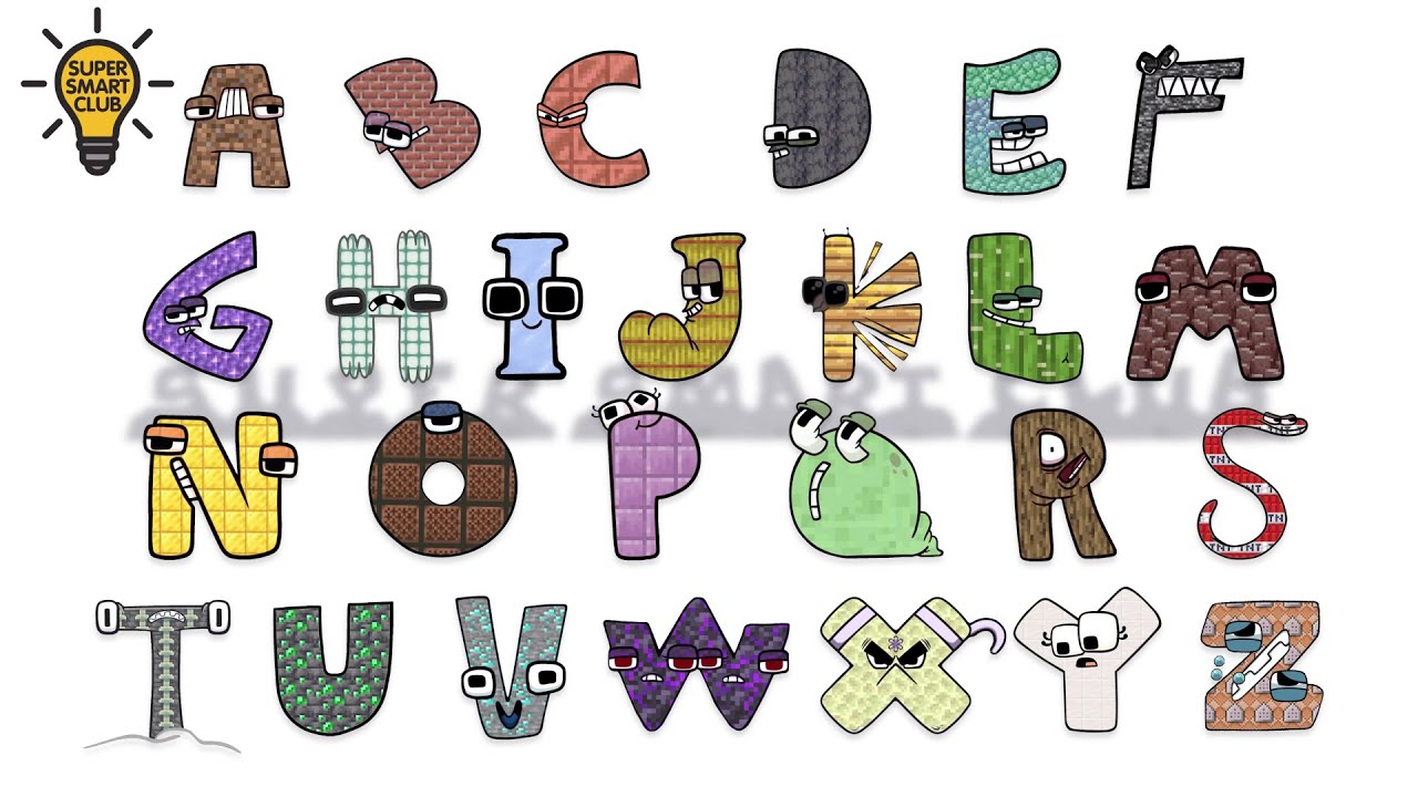 Alphabet Lore for Minecraft by Volodymyr Tseluiko