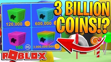 ROBLOX MINING SIMULATOR - 3 BILLION COINS CRATE INSANE OPENING! *OMG*