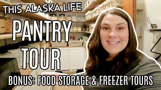 FULL Pantry Tour | Bonus: Freezers and Working Pantry Tour