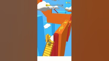 Stair Run 3D  Lv 33 - Gameplay iOS, Android #shorts