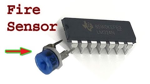 How to make LM324 Fire Sensor, Super sensitive fire alarm