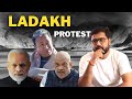 Ladakh protest   ladakh protest ias upsc election2024 sonamwangchuk worldaffairs n