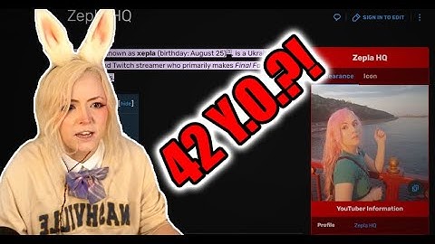 Zepla RAGES about her Age on the Internet