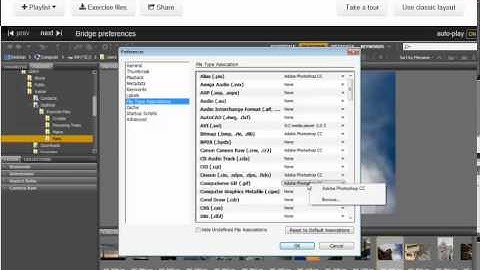 Adobe Photoshop CC Bridge Overview