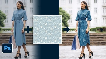 How to Apply Any Pattern on Dress in Photoshop | Step by Step Photoshop Tutorial