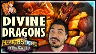 DIVINE DRAGONS UNBEATABLE? - Hearthstone Battlegrounds