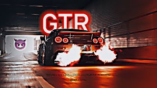 Flame Spitting GTR 🔥x Murder In My Mind 😈 | Nissan GTR R35 - Godzilla 😱 | JDM Car Status 4K