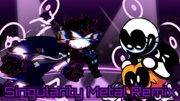 FNF Singularity (Electro Metal Remix) A.C Void Vs Skid And Pump Fnf Vs Void V2 (FNF COVERS)