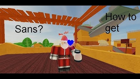 (EVENT OVER)Roblox Arsenal-How to get Sans unusual effect (Free Unusual!) and "GoodTime" badge