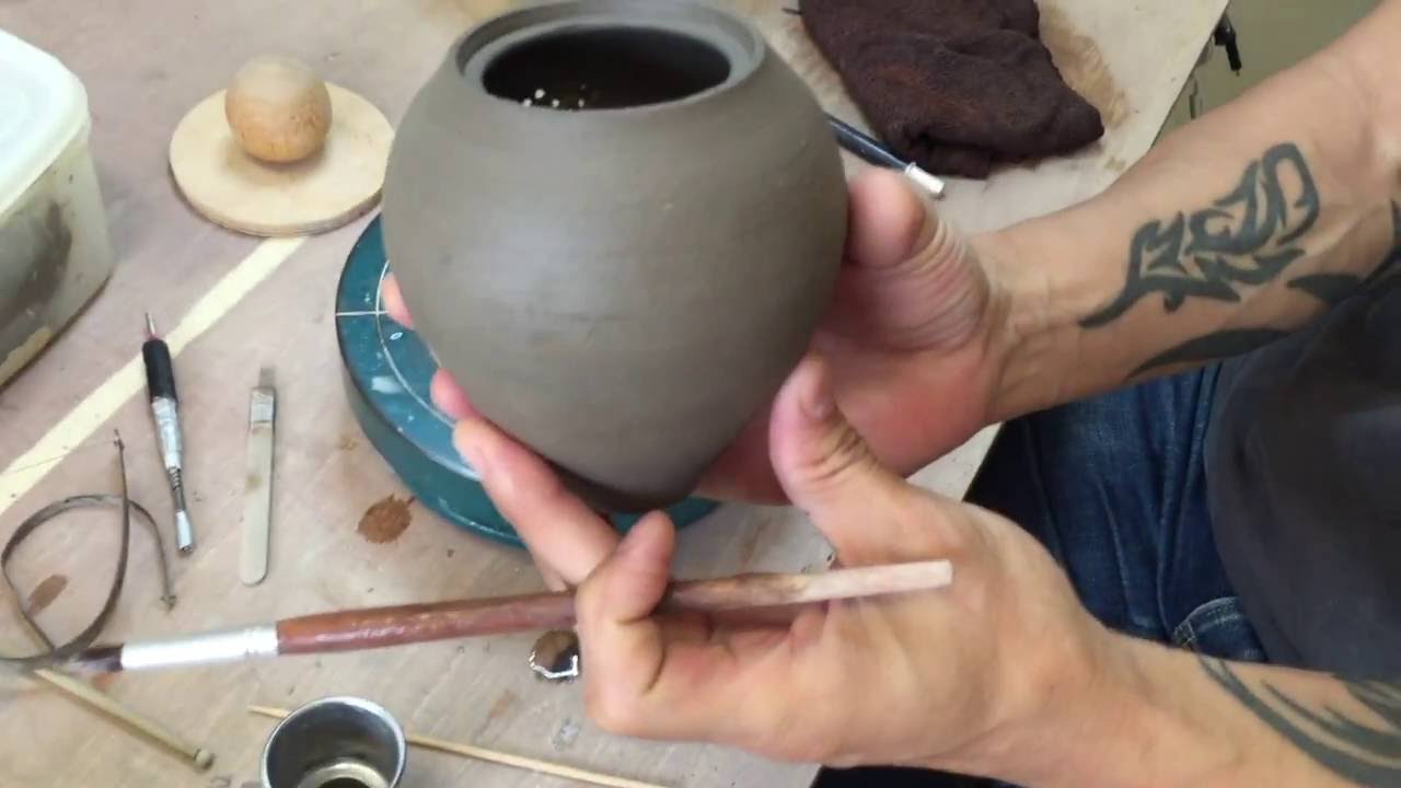 茶漉しの作り方【ポットを作る】