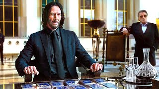 Dueling Pistols, Thirty Paces. John Wick 4 Legendary High Table Card Game Scene