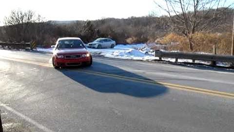 B6 S4 with JHM long tube headers & Gutted Magnaflows