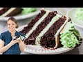 The best balance of mint and chocolate in a cake