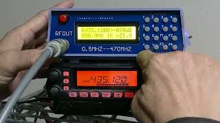 0.5～ 470 MHz 信号発生器