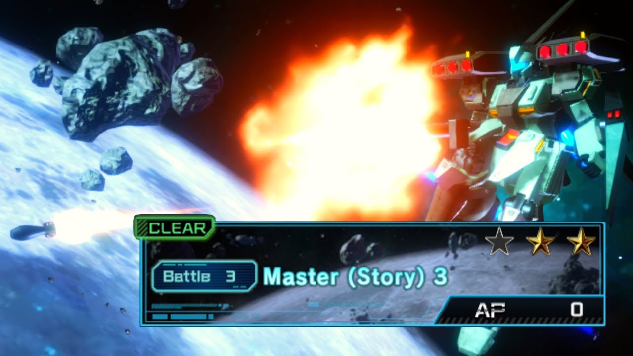 Master Battle Story Stage 3 VS Psycommu System Zaku (Gundam UC Engage ...