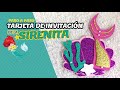 Como hacer invitaciones de la sirenita Ariel | PASO A PASO