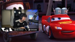 EL RAYO MCQUEEN SALUDA A SPREEN