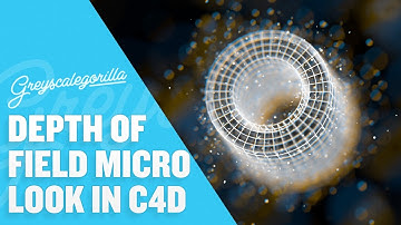Cinema 4D Tutorial - Combine Multiple techniques to create a Powerful Microscopic Atoms Look In C4D
