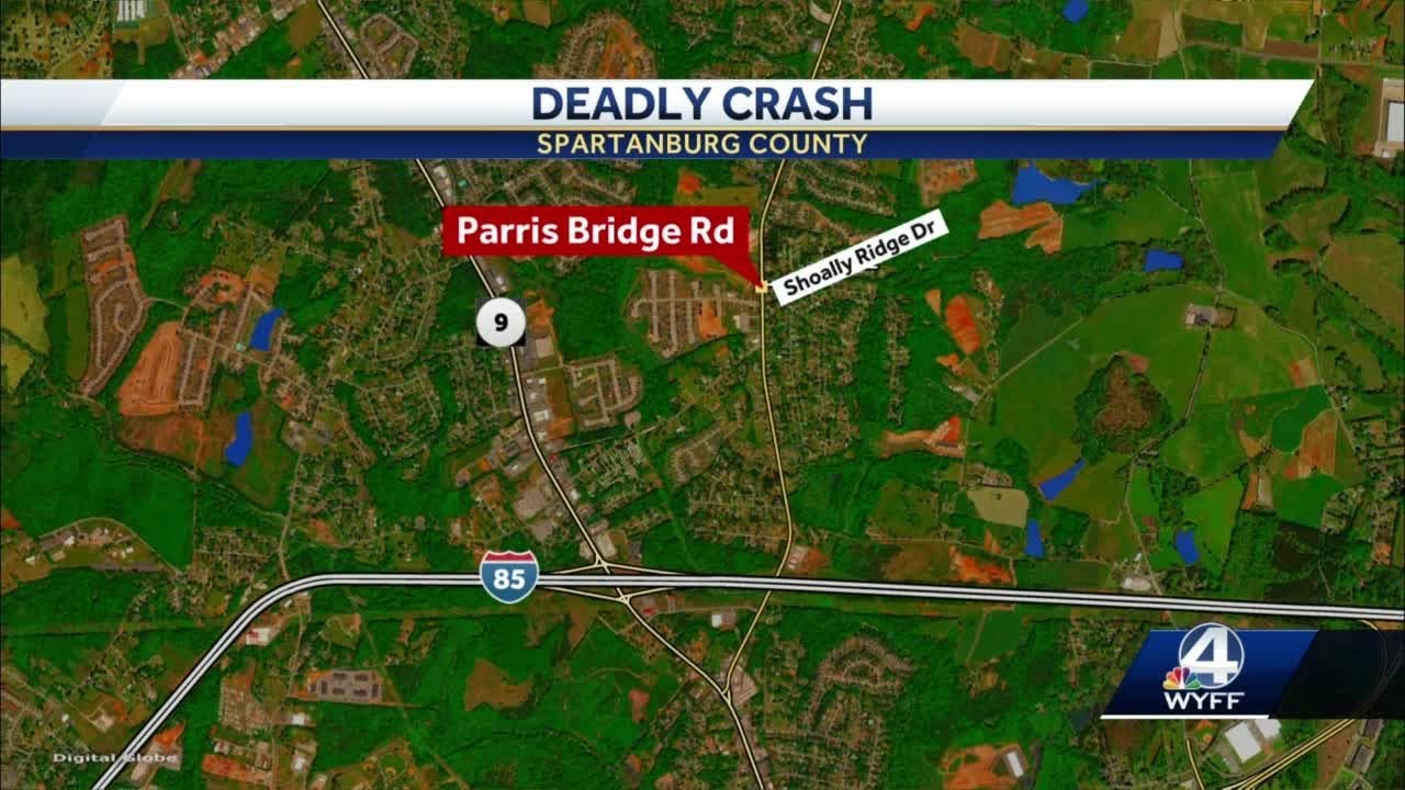 Coroner identifies victim in Spartanburg County crash - YouTube