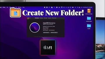 Mac M1: How To Create New Folder!