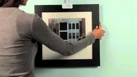 The best way to hang wired art