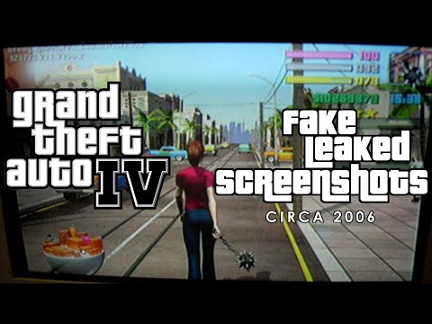 Video: GTA IV Skärmdump En Hoax