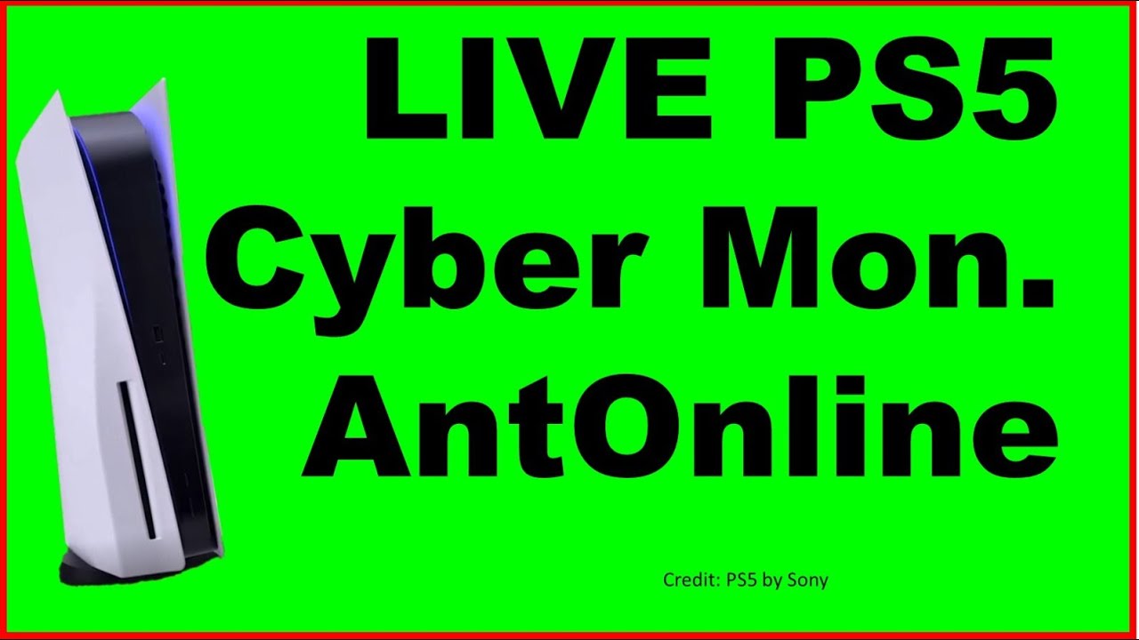 AntOnline PS5s XSX live at Cyber Monday Q&A, Sony PlayStation 5 Xbox Series X/S #ps5