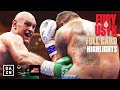 NONSTOP KNOCKDOWNS | Tyson Fury vs. Oleksandr Usyk Full Card Highlights (Ring of Fire)