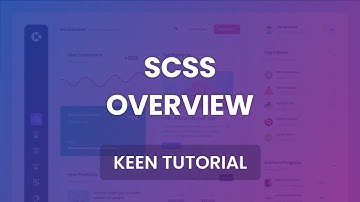 SCSS Overview - Keen Admin Theme