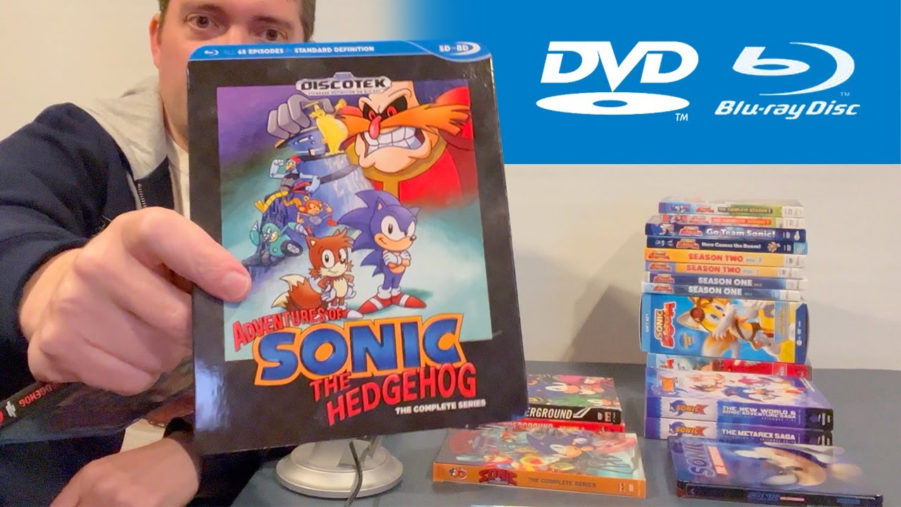 Sonic the Hedgehog on DVD and Blu-Ray 