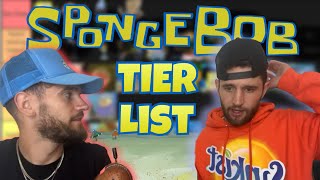 Squidward wants out of Bikini Bottom? Breadbasket Spongebob character tier list!!