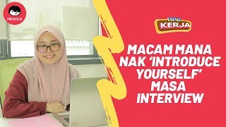 How To Answer 'Introduce Yourself' Question (MALAY with English Subtitle)