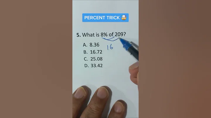Percent Hack- - Math Shortcut tricks - DayDayNews