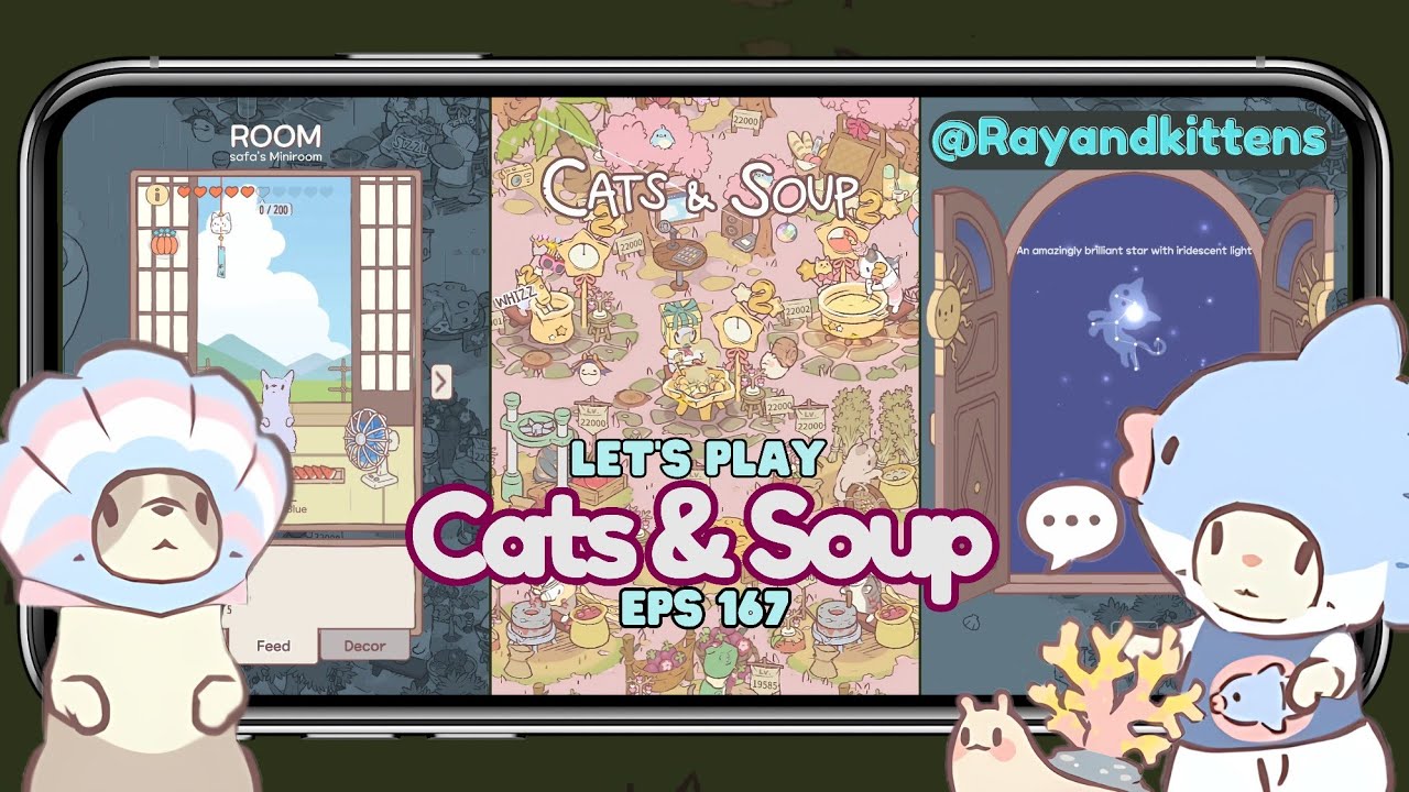 Cats and Soup Gameplay eps 167 YouTube