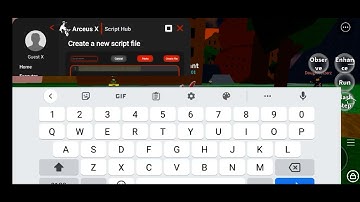 how to create a script file | arceus x v2
