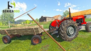 UTH19 - Fresh Grass loading with RAKE mod [dolenjska]