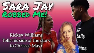 Sara Jay ROBBED Rickey Williams at Exxxotica in Chicago! Explains all on Chrissie Mayr's Wet Spot!