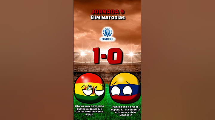 BOLIVIA vs. COLOMBIA | MATCHDAY 9 CONMEBOL Qualifiers