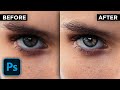 How to Sharpen Eyes in Photoshop CC #2MinuteTutorial