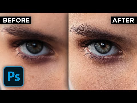 How to Sharpen Eyes in Photoshop CC #2MinuteTutorial