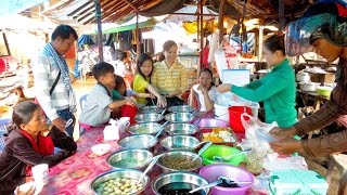Breakfast & Street Food At Banlung Market In Ratanakiri Province