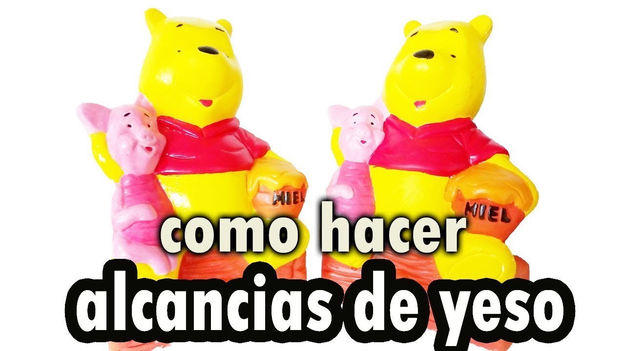 Como Hacer Personajes de Yeso Para Niños 🥰🥰🥰 para entretener o vender  sin Gastar mucho 