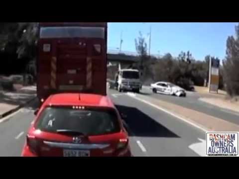 Car pulls out in front of Truck - South Australia