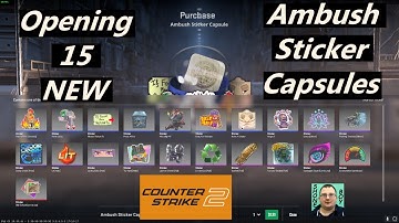 Opening New CS2 Ambush Sticker Capsules